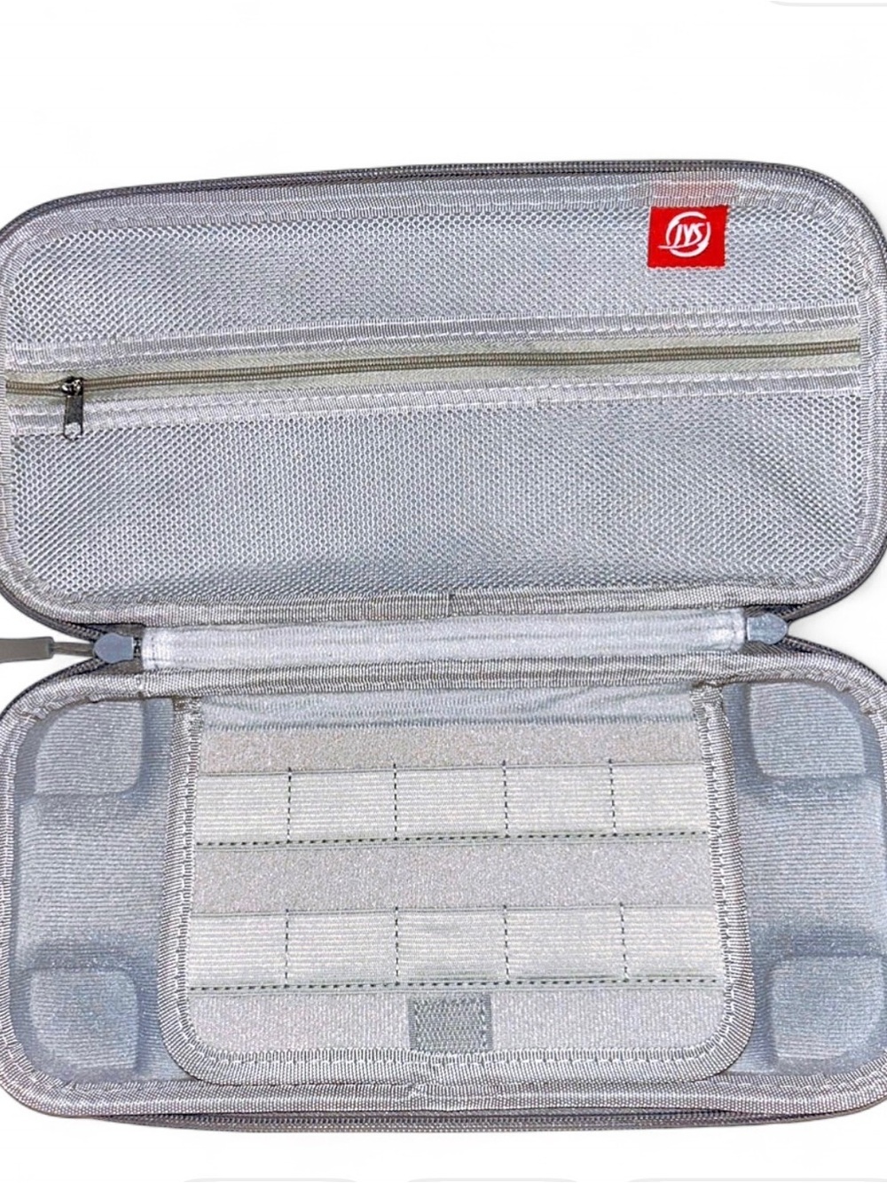Pink & turquoise Switch travel case